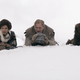 Val, Beckett, and Han on the frozen world of Vandor-1.